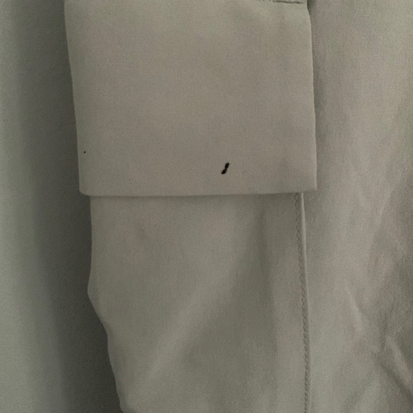 Light Gray Athleta Sutton Joggers Cargo Pocket Grey Drawstring Jogger Pants - Picture 5 of 10